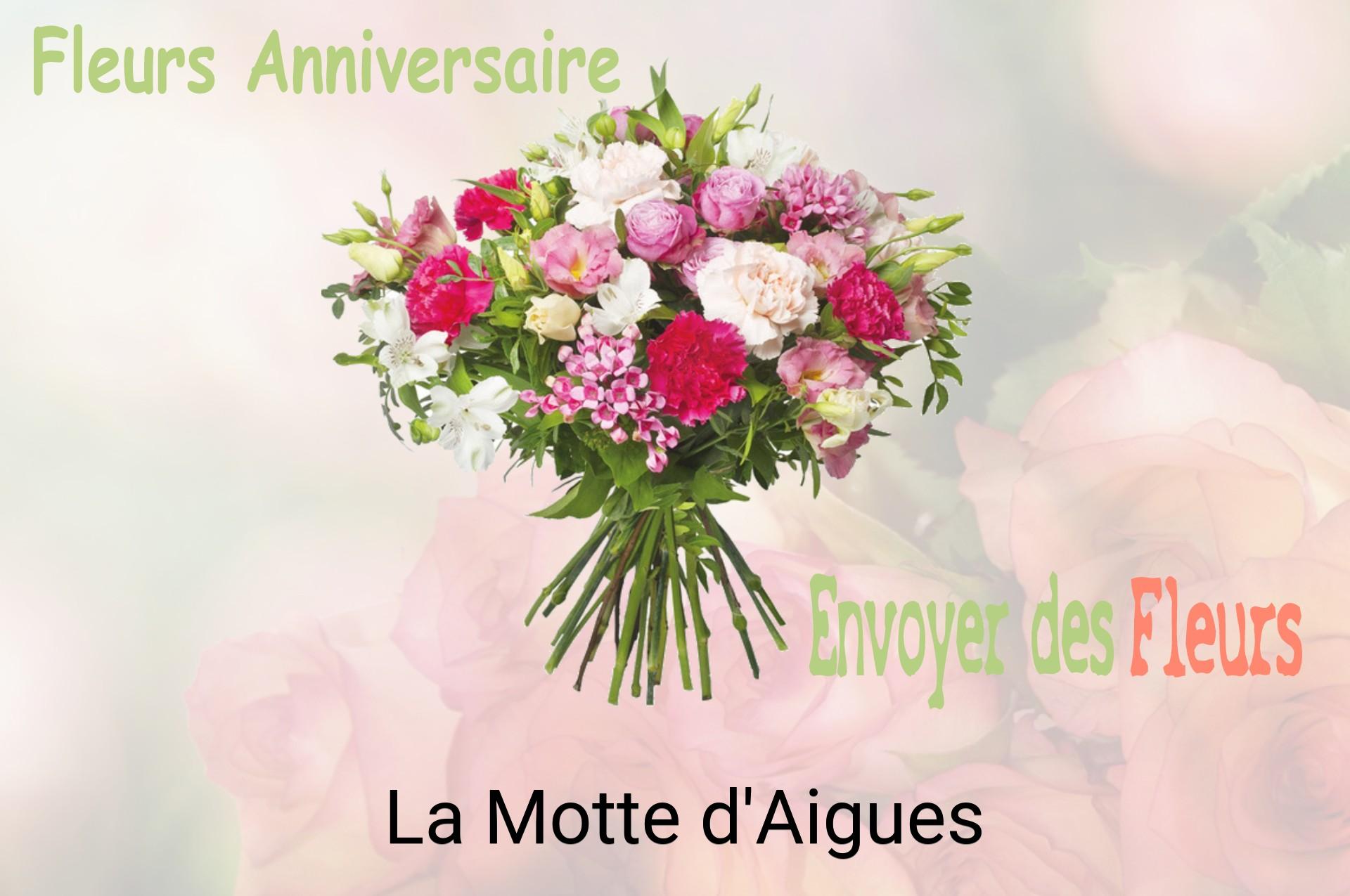 Bouquet de fleurs d’anniversaire livré à La Motte-d'Aigues